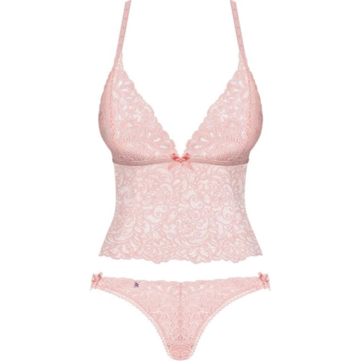 Obsessive Set I 2 Delar Delicanta Rosa