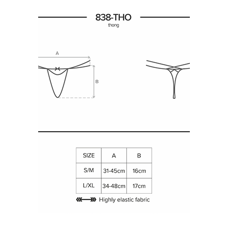 Obsessive Stringtrosa 838-THO-3