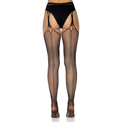 Leg Avenue Scale Net Suspender Hose